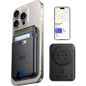ESR for MagSafe Wallet with Find My Functionality, 5 Cards Holder, RFID-Blocking, Strong Magnetic Wallet for iPhone, for iPhone 17/16/15/14/13/12 Series, Not for 13/12 Mini, Black