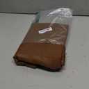 Smiry Rectangle Picnic Table Cloth, Waterproof Elastic Fitted Tablecloths for 4 Foot Tables, Washable Polyester Table Cover for Camping, Indoor and Outdoor (Brown, 30"x48")