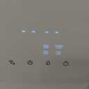 Stainless Steel Humidifier, 3L Warm Mist Humidifier, Easy Clean with Warm Steam Humidifier, Healthy Air Mist Humidifiers for Bedroom Living Room, with Sleep Mode and Auto-off Setting