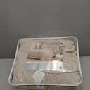 Lush Decor Ella Ruffle Lace Quilt, 3 Piece Set, King, Neutral, Cute Quilt - King Bedding Set - Beige Bedding - Coquette Decor - Neutral Ruffle Trim