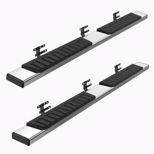 6 inches Running Boards Side Steps Nerf Bars Compatible for 2019-2025 Dodge Ram 1500 Quad Cab New Body Style (Chrome)