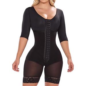 SHAPE CONCEPT Fajas Colombianas Moldeadoras - Tummy Tuck Shapewear for Defined Body (Small, Black Short)
