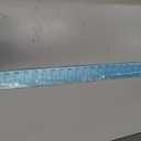 Zonon Fish Measuring Board 36" Long x 2" Wide x 1/8" Thick Anodized Aluminum Fish Ruler Aqua Blue Corrosion Resistant Boat Measuring Tool for Fishing Competition Fresh and Salt Water