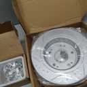 SCITOO Rear Brake Kits Slotted Brakes Rotor Brakes Pads:31479;D1336