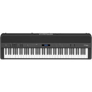 Roland FP-90X | Flagship Portable 88-Note Digital Piano | Immersive & Powerful 4 Speaker System | Distinctive Acoustic Tones & Deep Sound Shaping | Bluetooth & MIDI Connectivity | Black