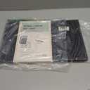 Bar Mat - 18"X12"(2 Pcs) Rubber Bar Mats for Countertop & Dish Drying, Non-slip Bartender Mat with Airflow Design for Home Bar, Cocktail Set, Kitchen & Outdoor Use (Black)