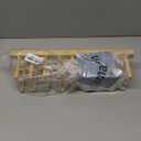 Lipper International 887 Bamboo Wood Plate Rack and Pot Lid Holder, 15-3/8" x 4-3/8" x 4"