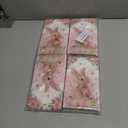 Easter Paper Napkins 100Pcs Pink Bunny Floral Napkins Spring Easter Egg Rabbit Flower Cocktail Napkins for Home Family Dinner Guest Hand Towels Bathroom Kitchen Spring Holiday Party Supplies (Pink)