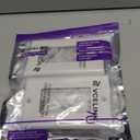 VCE Brush Wall Plate Cable Pass Through, Single Gang Decorator Wall Cover for Low Voltage Cables, In-Wall Cable Management for Wall Mount TV (White), 2-Pack