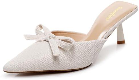 VenusCelia Women's Summer-Time Dress Pump Heeled Sandal, 41