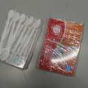 40 Pack Mint Mini Disposable Toothbrush No Water 5-in-1 Prepasted Soft Bristles & Floss & Toothpick & Tongue - Essentials for Travel Flight Hotel Camping Car Guest Use for Women Men Kids