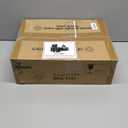 Extra Large Cutting Boards, Plastic for Kitchen (Set of 4) Dishwasher Chopping Board with Juice Grooves, Easy-Grip Handles, Black, Empune