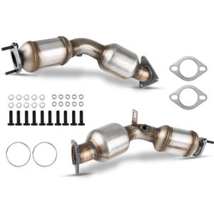 Torchtree Catalytic Converter For Infin-iti 2007-2013 G35 G37 EX35 3.5L 3.7L, Stainless Steel High Flow Catalytic Convertor, Catalyst converter, 2pcs