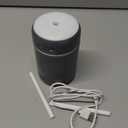 Portable Mini Humidifier, Colorful, Cool Mist, USB Powered. Perfect for Bedroom, Office & Car (300ml, Gray)