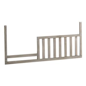 Toddler Bed Safety Guard Rail for Baby Cache Convertible Cribs - Solid Wood Rail for Convertible Crib to Toddler Bed Conversion - Safety Bed Rail for Children (Ash Grey)