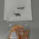 Tigeen 48 Pcs Pizza Iron on Patches Cute Pizza Bulk Embroidered Patches for Hats Clothes Repair Kit Sew on Applique DIY Accessory for Backpack Pants Jeans