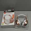 iLive Electronics Active Noise Cancellation Bluetooth Headphones, Adjustable Headband, Includes 3.5mm Audio Cable, Rose Gold (IAHN40RGD)