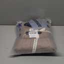 MooMee Bedding Duvet Cover Set 100% Washed Cotton Linen Like Textured Breathable Durable Soft Comfy (Solid Brown, King 104"x90")