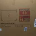 Farmhouse Mirror 41x26 Inch, Black Rustic Bathroom Mirror, Vanity Wood Framed Rectangular Wall Decorative Mirrors for Entryway, Living Room, Bedroom