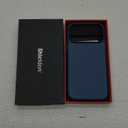 SHIELDON Leather Case for iPhone 17 Pro Max 6.9" 2025, [Camera Button Updated], Compatible with Magsafe, Slim Fit, Wireless Charging Magnetic, Shockproof, Metal Buttons, Camera Bump Frame - Royal Blue