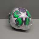 adidas UEFA Champions League Soccer Ball (5, White/Solar Yellow/Rich Purple)