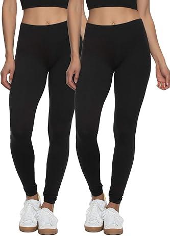 2pcs Black Leggings M No Brand