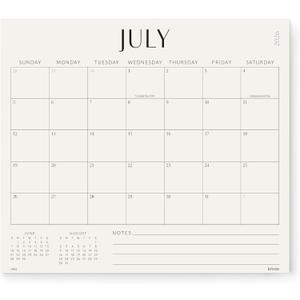 Jotsome Magnetic Calendar for Refrigerator 2026-2027, Monthly Fridge Calendar From Now to June 2027 13x11 inch, Easy Planning, Gift for the Holidays