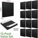 12 Pcs Golf Wall Padding Panels, 20"x20"x2" Indoor Golf Simulator Enclosure with High Density Foam, Soundproof and Protection Wall Padding for Kids Playrooms, Gym, Garage
