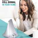 SureCall Flare Cell Signal Booster for Working from Home up to 2500 sq ft, Boosts 5G/4G LTE, Omni Outdoor Antenna, Multi-User All Carrier, Verizon AT&T Sprint T-Mobile, FCC Approved, USA Company