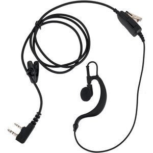G Shape 2 Pin Walkie Talkie Earpiece Headset Compatible with Baofeng UV-5R Retevis H-777 RT21 RT22 Arcshell AR-5 Two Way Radio (2 Pack)