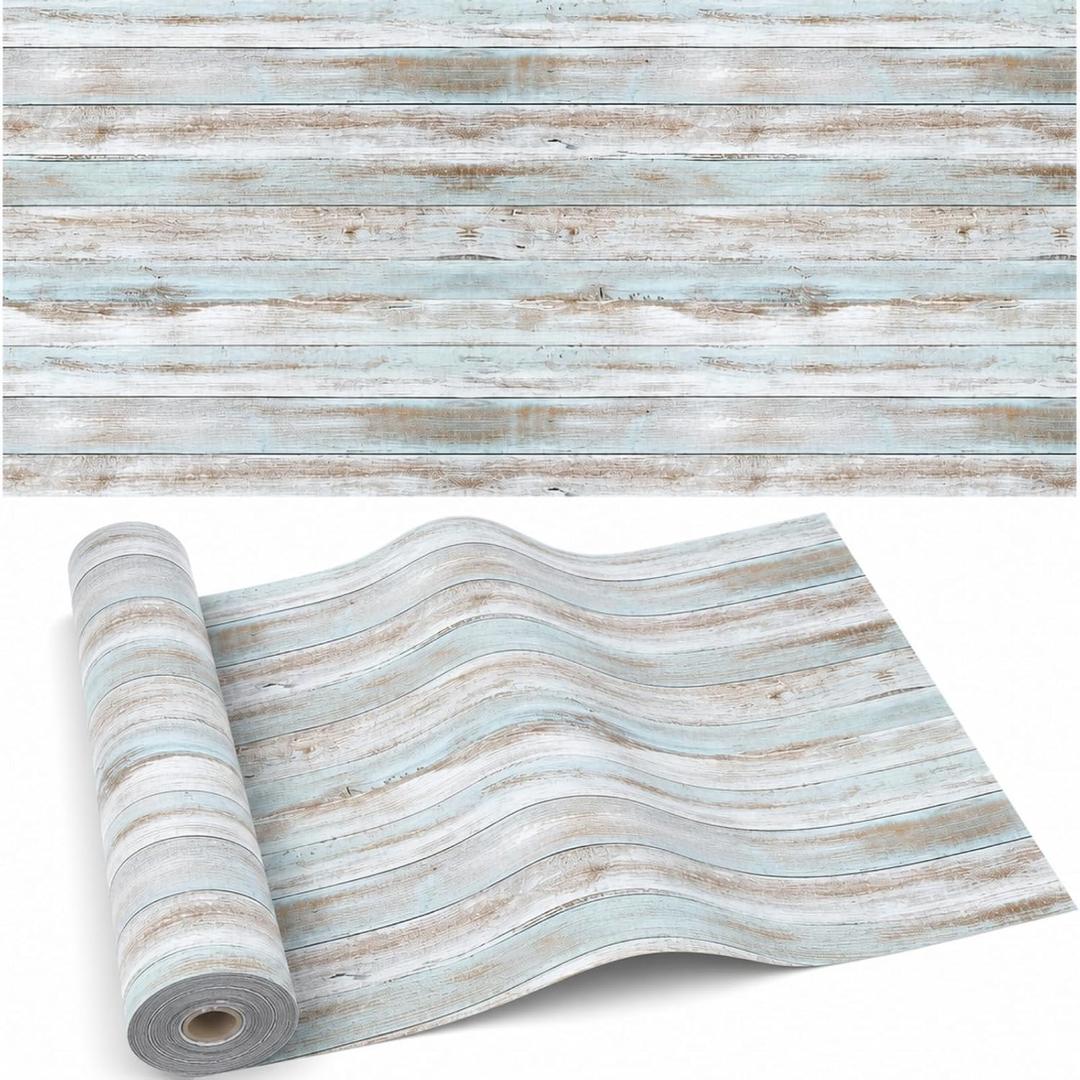 Breling Beach Wood Fabric Bulletin Board Paper Roll 24 in x 60 ft