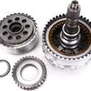 62TE Transmission Clutch Drum Input Drum Kit -68376696AA Transfer ShaftPlanets & New Low Drum 5078709AB Compatible With V-W Chrysler Dodge Sebring