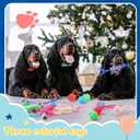 Soulchen 12 Pack Dog Rope Toys Dogs Chew Ball Toys for Large Medium Chewers Interactive Colorful Tug Rope Sets for Puppy Aggressive Chewers Puppies Boredom Teeth Cleaning Training