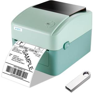 Vretti Label Printer, 4x6 420B Thermal Shipping Printer for Small Busines Compatible with , Ebay, Shopify, Etsy, UPS