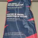 Fit Geno Posture Corrector for Women and Men - Adjustable Back Brace & Straightener for Scoliosis, Hunchback Correction, Back Pain, Spine Corrector, Back Support and Posture Trainer (Small, Black)