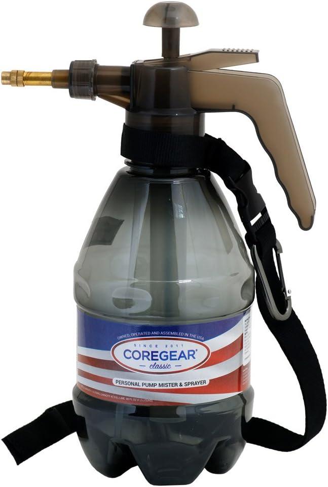 Classic USA Misters 1.5 Liter Personal Water Mister Pump Spray Bottle (Gray)