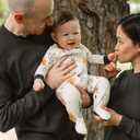 Burt's Bees Baby Family Matching Holiday Pajamas - Organic Cotton PJs for Infants, Toddlers, Kids, Men, and Women