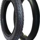 Libereco 2 Pack Electrc Bike Tire 14x2.125 (57-254 for 10" Rim) with 2 Bent Valve Tubes 3 Tire Levers Anti-Slip Folding E-Bike Tire, Kids Bike Tire