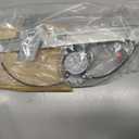 Power Window Regulator Rear Right Passenger Side with Motor fits for Acura MDX for 2001-2006, 72710S3VA03 748-559