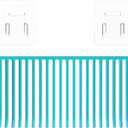 Three by Three Seattle Aquafolio Large Shower Shelf - Secure, Spacious, & Easy to Clean, Organize Your Bathroom with Stlylish & Practical Storage Solutions, Light Blue