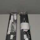 2pcs Modern Long Outdoor Wall Light 39.4in Black Exterior Wall Lighting IP65 Waterproof Garage Outdoor Wall Sconce 3000K-6000K Dimmable LED Lights Linear Wall Light For House Porch Patio