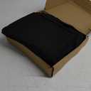 Amazon Basics Lightweight Super Soft Easy Care Breathable Comfortable Microfiber 4 Piece Bed Sheet Set with 14-Inch Deep Pockets, Full, Black, Solid