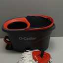O-Cedar EasyWring Microfiber Spin Mop, Bucket Floor Cleaning System, Red, Gray, Standard