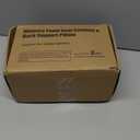 kingphenix Car Seat Cushion with Back Support Pillow: Enhanced Comfort Memory Foam Design for Pain Relief, Ideal for Drivers and Office Use - Ergonomic Lumbar Comfort for Long Sitting - Black