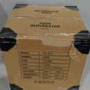 Food Dehydrator, Fruit Dryer Machine with Adjustable Timer & Temperature, 8 Stainless Steel Trays, Quiet Operation, 650W Powerful Dehydrator for Jerky, Fruits, Herbs, Dog Treats (Standard Black+Deep Gray)