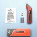 ETENWOLF T300 Plus Tire Pressure Gauge 200 PSI, Digital Tire Gauge with Bright LED Display, Tire Gauges for Tire Pressure with Presta Valve Adaptor (Vivid Orange)