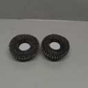 Steel Brush Heads (2 Units) for Electric Spin Scrubber | Designed for Heavy-Duty Cleaning Tasks