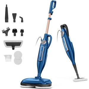 DEVOAC VM6 Scrubbing Steam Mop with Rotating Mop Pads