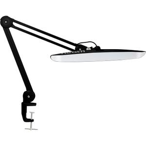 Neatfi XL 2,200 Lumens LED Task Lamp, 24W, 117 Pcs SMD LED, Dimmable, 4 Level Brightness, 3 Light Modes, Desk Light for Home, Office, Workbench (CCT, Black)