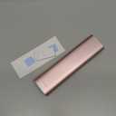 VAYDEER Metal Weekly Pill Organizer  Moisture-Proof Travel Pill Organizer with Built-in Desiccant Chamber and Airtight Lids  Large-Capacity Pill Box for Vitamins, Medicines & Supplements (Rose Gold)